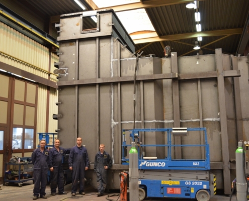 Rookgaskanalen met hoge kwaliteitseisen