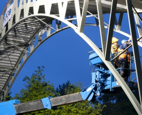 Veilige montage Twickelbrug