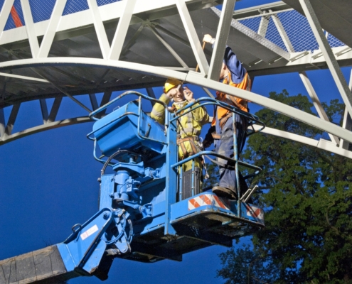 Veilige montage Twickelbrug