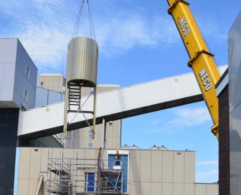 Vervangen trappenhuis